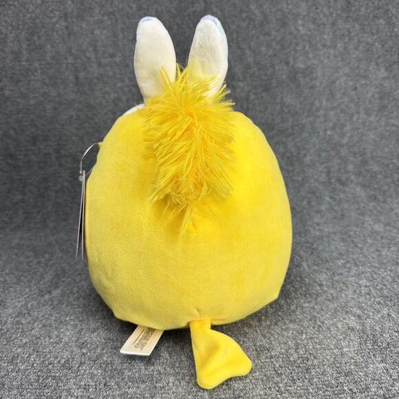 NEW Squishmallows Peanut’s 8" Woodstock Plush With Bunny Ears & Flower - Picture 3 of 6